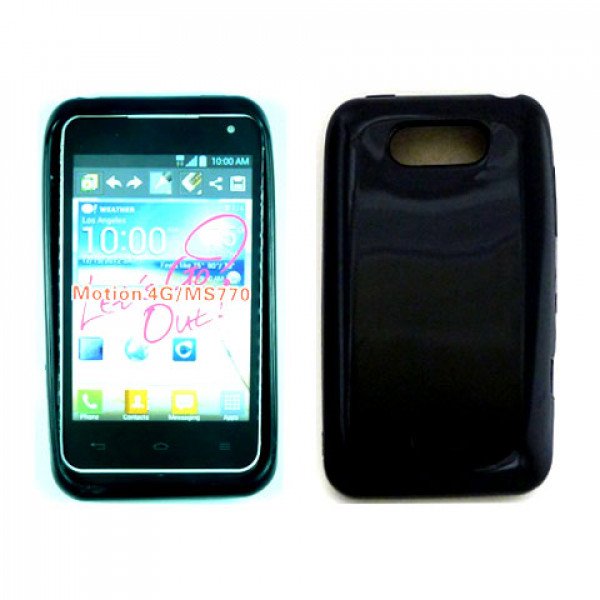 Wholesale TPU Gel Case for LG Motion 4G / MS770 (Black)